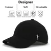 Casquettes de baseball unisexe simple croix goutte d'eau broderie baseball printemps et automne extérieur réglable chapeau décontracté crème solaire 231201