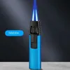 Turbo Metal No Gas Lighter Spray Gun for Kitchen Cooking and Smoking Accessories Windproof BBQ Jewelry Welding Cigarette Lighting