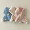 Écharpes Wraps Foulards pour enfants Automne et hiver Style de Noël Étoiles décontractées En peluche Garçons et filles Foulards pour bébés Écharpe 1-4 ans 231202