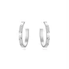 Haute édition Hoop Huggie Screw Stud Love Boucles d'oreilles pour femmes dames filles cadeau bijoux 316L titane acier bijoux de créateur Surfa304l