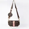 Women Bag Handbag Date code Purse clutch shoulder messenger cross body serial number three in one flower228f