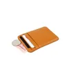 Porte-cartes Ventes transfrontalières de couche ultra-mince en cuir petit avec sac compact vertical à grain de litchi portable