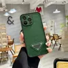 iPhone Case Tasarımcı İPhone 15 Pro Maks Kılıfları için Telefon Kılıfı Apple iPhone 14 Pro MAX 13 Pro 12 11 Promax 14 Plus 15 Plus Kılıf Lüks PU Deri Üçgen P Mobil Kapak