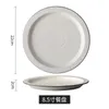 Plates Wholesale Nordic Tableware Ceramic Sets Crockery Dinnerware Porcelain Dinner Set