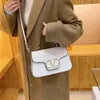 High Quality 2023 New Fashion luxurys Designers Women Sliver Chain Crossbody Bag Leather Handbag Tote Ladies Flip Cover Diagonal Shoulder Bags Wallet