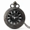 Voorraad van de fabrikant Romeins digitaal vintage horloge Zakhorloge buitenlandse handel ketting kwarts hanger horloge antiek zakhorloge