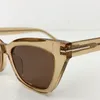 Nouveau design de mode Cat Eye Sunglasses 1031 Cadre acétate de forme classique