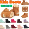 Ug g småbarn stövlar barn designer snöstövlar 3352 australiska spädbarn flickor pojkar varm boot läder ungdomssko vinterstövlar