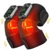 Foot Massager Thermal Knee Massager 3 in 1 Shoulder Knee Elbow Heating Massage Support Brace Rechargeable Vibration Pad Arthritis Pain Relief 231202