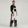 Pantalon de Ski à bretelles de haute qualité, coupe-vent à 30 températures, imperméable, chaud, pour la neige, pour le snowboard, hiver, 231202