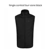 Men's Vests Usb Vest Unisex Electric With 11 Heating Zones Slim Fit Jacket For Adjustable Temperature Clothing Outdoor