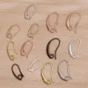 クラスプフック100x DIYメイキング925 Sterling sier Jewelry Insurels Hook Earring Pinch Bail Earwire for Crystal Stones Beads Thvxd 9271q