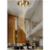Chandeliers Villa Hall Compound Crystal Chandelier Living Room Is Hollow And Simple The In Modern Building Large.