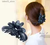 Accesorios para el cabello Accesorios para el cabello Mujeres Sombreros Moda Ducha Colector de cabello Colador Garra para el cabello Pinzas para el cabello coreano Accesorios para el cabello vintage para mujeres Q231204