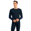 Herren-Thermounterwäsche für Herren und Damen, ultraweich, bequem, warm haltend, lange Unterhose mit Fleece-gefütterter Basisschicht