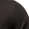 Chandails pour hommes Marque Hiver Cardigan tricoté pour hommes Qualité Solide Mens Pull Veste Col Mandarin Chaud Slim