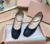 Women Casual Fashion Genuine Leather Ballet Flats Crystal Butterfly Leisure Shoes Elastic Band Slip On Runway Feetwear