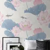 Wallpapers Papel De Parede 3d Lotus Carp Murals For Living Room El Restaurant Mural Wall Paper Bedroom Decoration Stickers