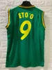 1990 1998 2002 Maillots de football Cameroun Chemise à domicile Maillot rétro Eto'o Geremi Wome Song Djemba-Djemba 90 98 02 Chemises de football classiques haut