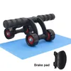 Ab rolos abs roda de rolo com esteira para equipamentos mudo abdominale stimulu muscular trainer fitness casa appareil de esporte 231202