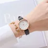 Wristwatches Fashion Simple Cartoon Fishs Dial Wrist Watches For Women Ladies Casual Leather Belt Students Kids Quartz Watch Female