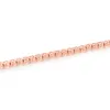 Bracelet de Tennis en or Rose 10K, bijoux à la mode, chaîne en diamant Moissanite de 2Mm 3Mm 4Mm 5Mm, en Stock