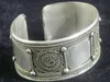 Tibet stil silver filigreed smycken armband manschett