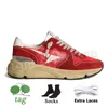 2024 OG New Mody Designer Casual Shoes Casual Running Star Stars Golden Sneakers Mulheres homens bege camurça de couro Cabelos de cabelo Mocagem de jogging Faça treinadores sujos velhos Big Size 46