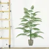 Muurstickers waterdicht zelfklevend groene plant potsticker 231202