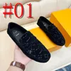 40odel Solid Luxury Loafers Weeding Dress Best Shoes Office Style äkta läder Original Fashion Designer Handgjorda manskor