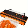1set, Vacuum Sealer Machine, Automatic Food Sealer With Cutter, Dry & Moist Modes,Powerful Suction Air Sealing System With 10 Sealing Bags & Air Suction Hose