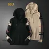 Bbu Europa Liliana Autumn/Winter Hooded Knitwear Casual Sweater Men's European Station Fashion Slim Fit Woolen Sweater Men's 25 353 67 607