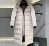 Designer Canadian Gooses Mode Mittellange Version Puffer Daunenjacke Daunenparkas Winter Dicke Warme Mäntel Damen Winddichte Streetwear