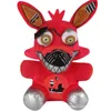 Peluche 15 cm Freddy Fnaf poupées doré Fazbear Mangle Foxy ours Bonnie peluches cadeaux de noël