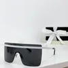 Lunettes de soleil de luxe pour femmes, monture surdimensionnée, masque à vagues, lunettes de soleil de haute qualité résistantes aux UV400, haut de gamme, boîte d'emballage d'origine Z1082