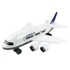 Aircraft Modle Kids Universal Airbus Toys Pull Back Children Plane Dolls Kids Plastic Random Aircraft Model Educational Airliner Puzzle Gifts 231202