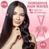 Rolos de cabelo baixo calor gel modelador de gel contas modelador de cabelo macio sem calor curling rod dormir rolos de cabelo preguiçoso cachos encaracolados ferramentas de estilo de cabelo 231202