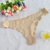 Sexy perizoma a vita bassa perizoma da donna in cotone mutandine bikini femminile ragazza tinta unita intimo da donna intimo traspirante Lingerie