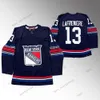 뉴욕 23 Adam Fox Rangers 2023-24 Third Jersey 31 Igor Shesterkin Mika Zibanejad Chris Kreider Artemi Panarin Kaapo Kakko Ryan Lindgren Ryan Lindgren K'andre Miller