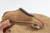 Ug G Kids Toddler Tasman tofflor Uggies Braid Tazz Sandals Baby Shoes Chestnut Fur Slides Sheepskin Shearling Classic Ultra Mini Boot Winter Mules Brand