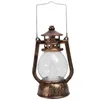 Pendant Lamps Lantern Light Creative Portable Hanging Flame Copper LED Metal Decorative Lamp For Restaurant