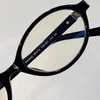 Van THE RUNWAY M Regard zonnebril modieuze retro heren en dames acetaat ovaal frame dunne rand en ultraplatte lenspoot met metalen niu-symbool SMU04Z-F-stijl bril