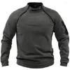 T-shirt à manches longues pour homme, Design élégant, fermeture éclair, couleur unie, chaud, automne hiver, tenue décontracté, col rond, sweat à capuche classique