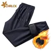 Outdoor-Hose CHRLCK Warme wasserdichte Hose Herren Damen Outdoor Winter Softshell Fleece Hose Trekking Camping Klettern Skifahren Wanderhose 231202