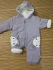 Rompers 2023 Rosja kostium dla niemowląt Ubrania Rompers Zimna zima chłopiec dziewczyna odzież zagęszcza ciepło wygodne czysta bawełniana kurtka dla dzieci 231202