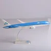 Modèle d'avion JASON TUTU, échelle 1/200, modèle d'avion KLM, à assembler, en plastique, goutte d'avion 231202