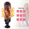 Sex Toy Massagebasse für Männer echte Vagina Automatische Rotation Teleskope Heizung Saugen sexuelle Maschine Erwachsene Spielzeugflugzeuge