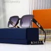 Designer Luis Vitons Óculos de Sol Loius Vuiton Óculos de Sol Luxo Óculos de Sol 2023 Nova Caixa Óculos de Sol Unissex Moldura Grande Condução Rua Fotografia Vidro
