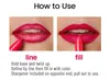 Lip Pencils Handaiyan 12 Colors/set Nude Matte Lipstick Pen Lip Liner Waterproof Velvet Lips Pencil Sexy Red Pigments Long Lasting Make Tint 231202