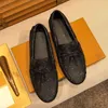 2023 Loafers Leather Formal Shoes slip on Elegant Designer Dress Shoe Simple Slip On Man Casual wedding party Shoes Size 6.5-12